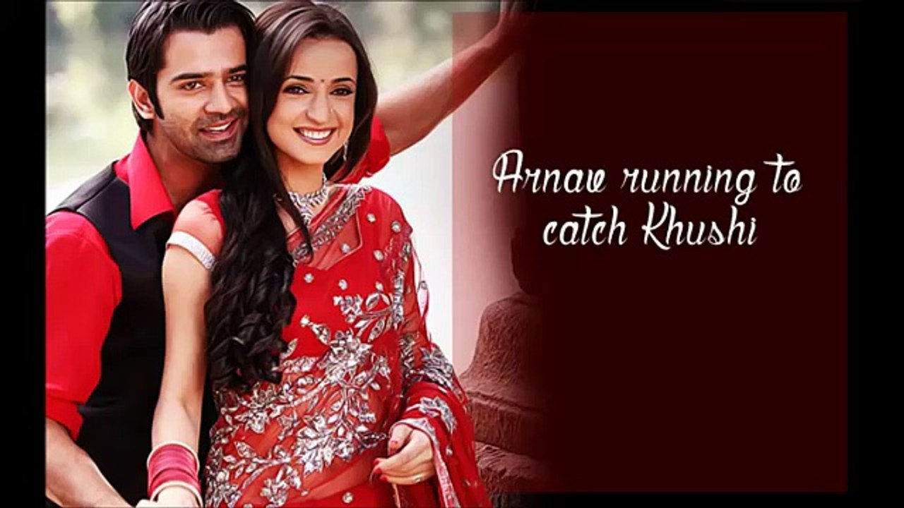 Arnav running to catch Khushi