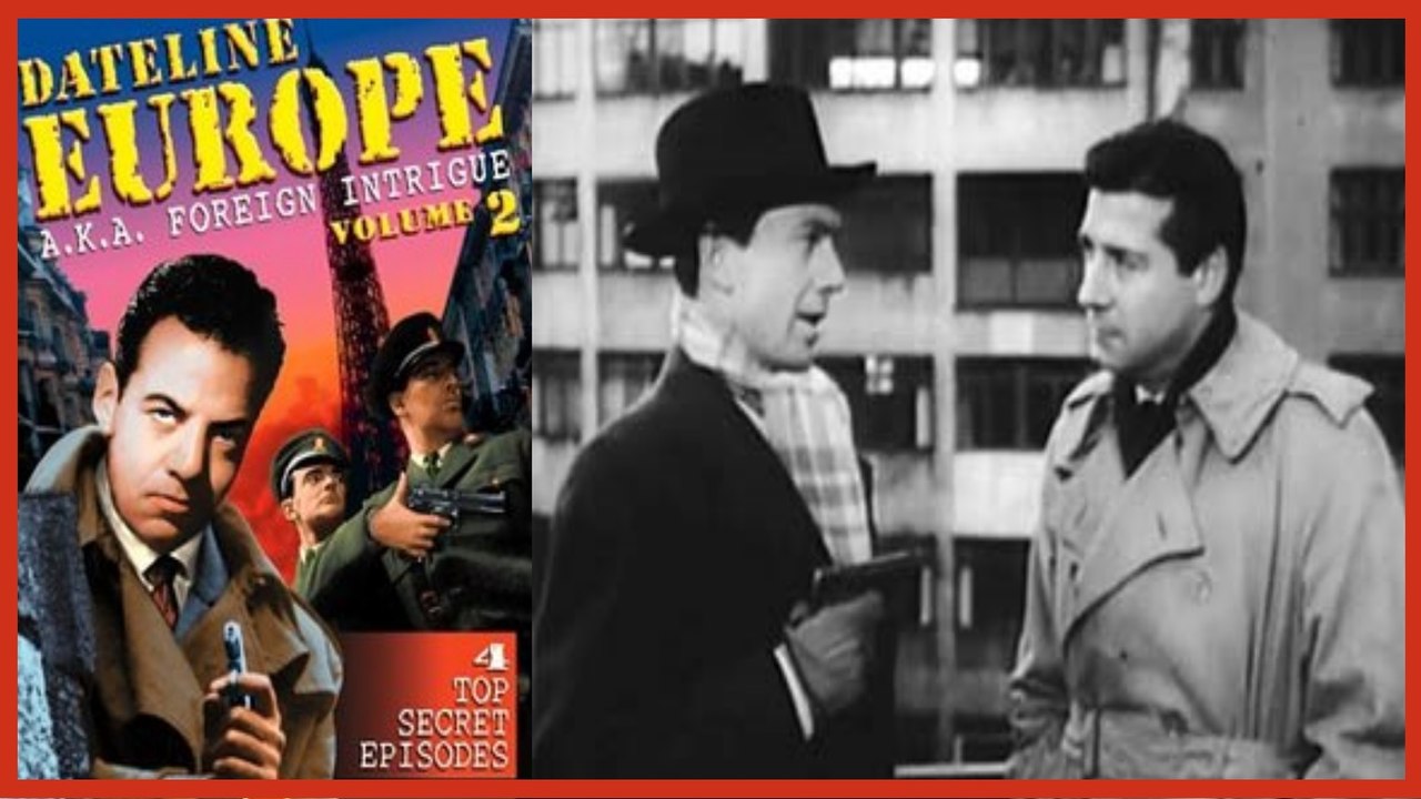 Dateline Europe-At the Airport-Classic Spy Espionage TV Show Series-Retro