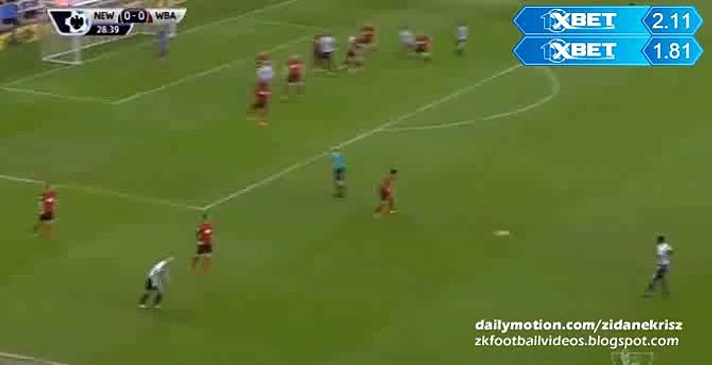 Tioté Disallowed Goal - Newcastle v. West Bromwich Albion 06.02.2016 HD