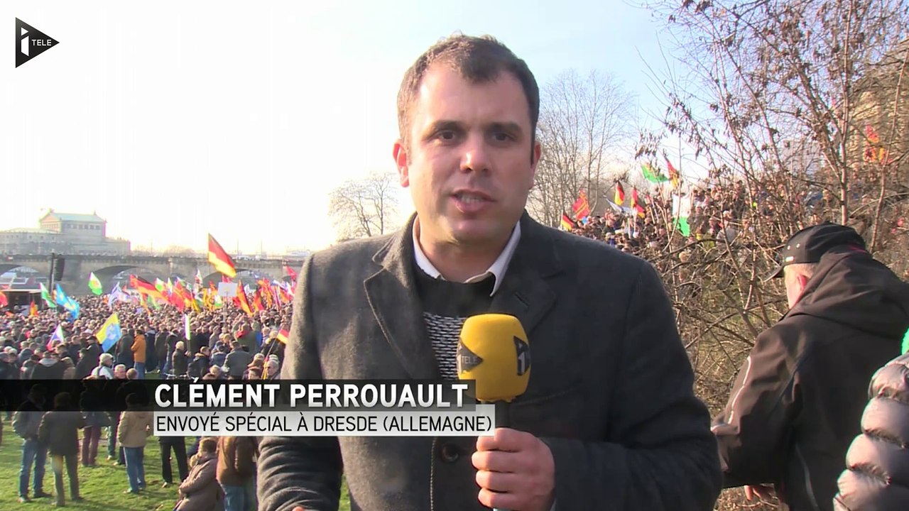 Pegida: 5000 personnes rassemblées à Dresde, fief du mouvement anti-immigration