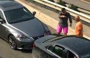 Police Interview Interupted by Road Rage Incident