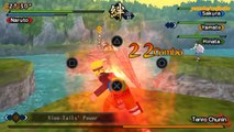Naruto Shippuden Kizuna Drive Walkthrough Part 20 Tenro Chunin Boss Fight 60 FPS muxed