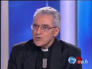 Plateau avec Mgr Jean Marie Lustiger