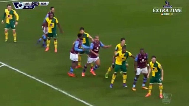 Joleon Lescott Goal HD - Aston Villa 1 - 0 Norwich 06.02.2016