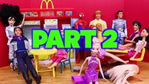 BARBIE DEAD Part 2! Barbie Dies at McDonalds   Disney Frozen Elsa & Hans Kiss DisneyCarToy