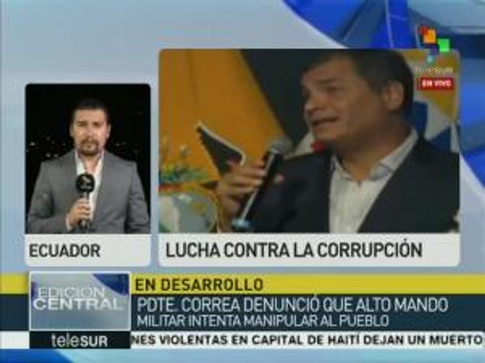 Ecuador cuenta con nuevo alto mando militar por decreto presidencial