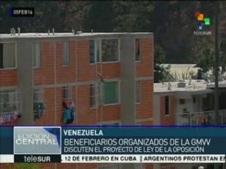 Venezuela: beneficiarios de GMVV discuten proyecto de Ley de Propiedad