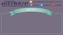 Gece I | Edebiyat | Günlük | Tuna BAŞAR