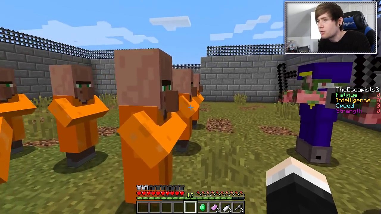 Minecraft   I M BACK IN PRISON!!   Escapists 2 Custom Map