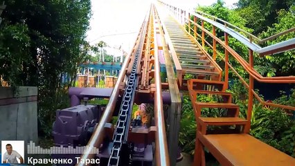 Самые страшные аттракционы! Аттракцион 10 Inversion парк Chimelong Paradise Китай