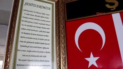 Iğdır Emniyet Müdürlüğü'nde 14 Şehit İçin Özel Köşe
