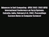 [PDF Download] Advances in Soft Computing - AFSS 2002: 2002 AFSS International Conference on
