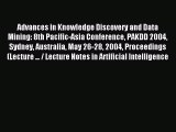 (PDF Download) Advances in Knowledge Discovery and Data Mining: 8th Pacific-Asia Conference