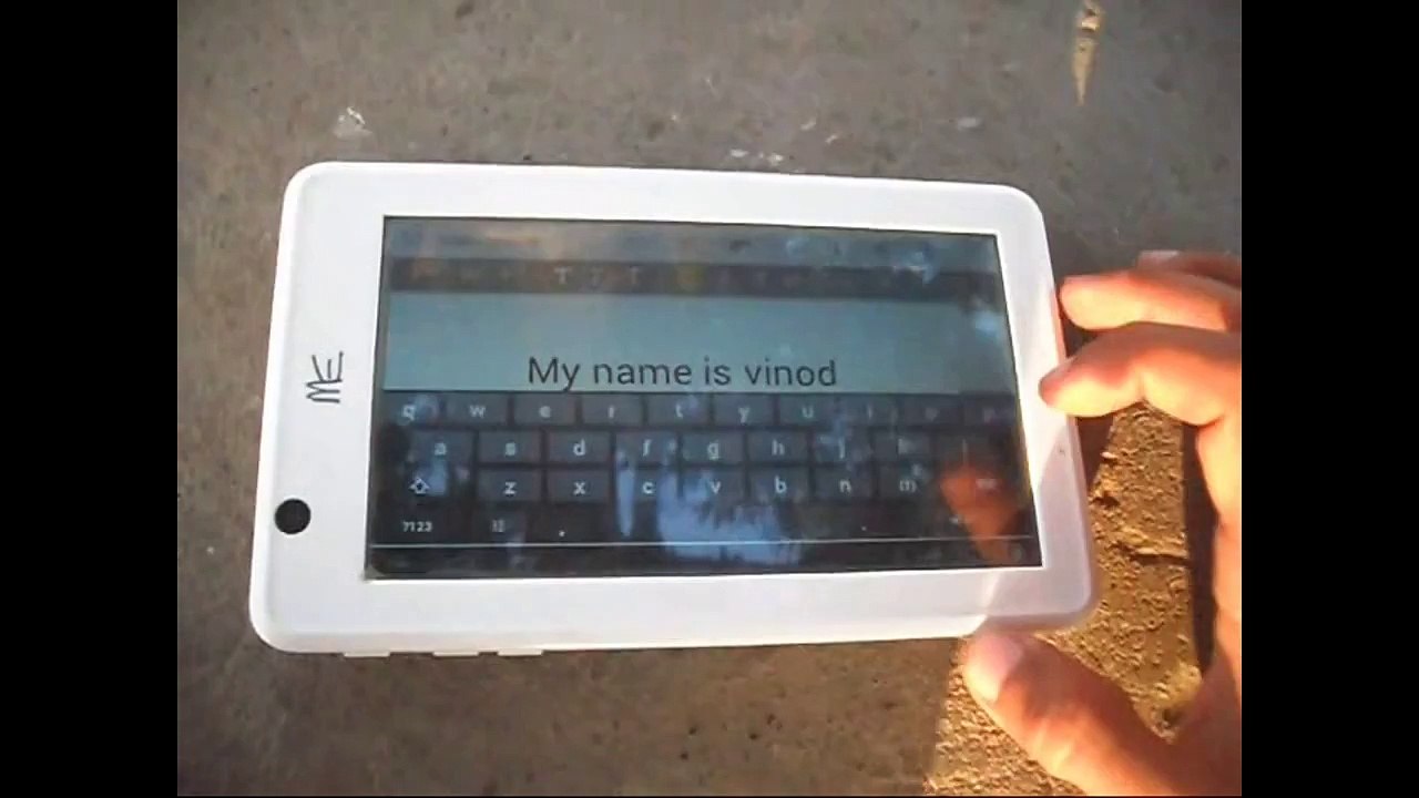 How to Type on Tablet