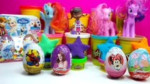 Stars Play Doh violetta 3 Peppa Pig Kinder Surprise Eggs Spiderman eggs