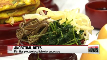 Preparing for the ancestral table for Lunar New Year