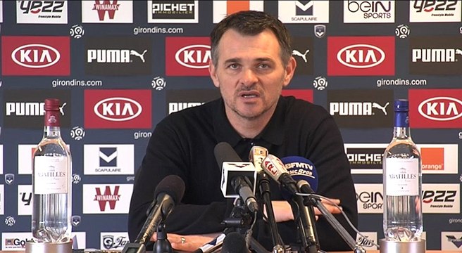 Conférence avant FCGB vs FCN - Willy Sagnol