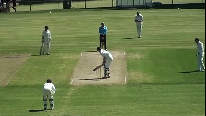 very different run out in cricket history