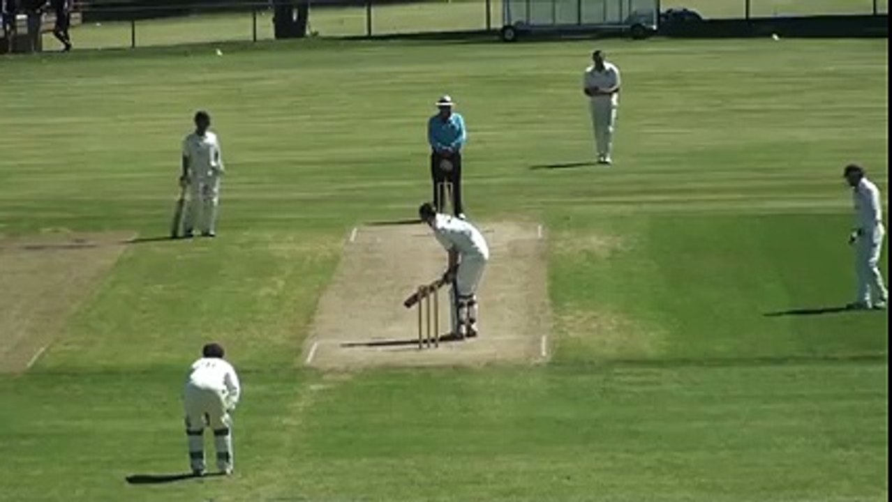 very different run out in cricket history