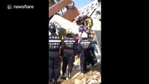 Man rescued alive from Taiwan earthquake after 30 hours trapped