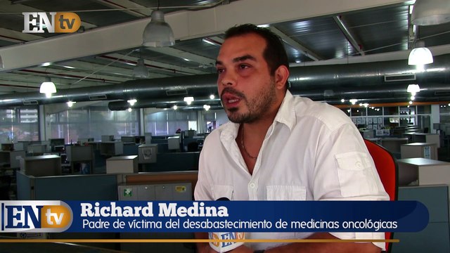 Richard Medina: Vivimos un viacrucis para conseguir medicinas