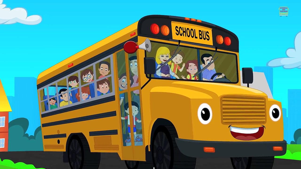 wheels on the bus go round and round - Dailymotion Video