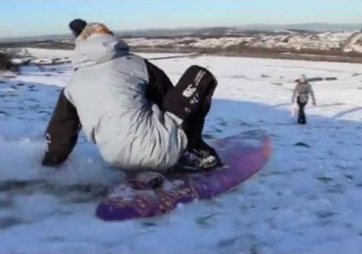 Snow Surfing in Scotland