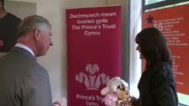 The Prince of Wales opens the new Princes Trust Cymru Headquarters in Cardiff