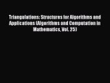 (PDF Download) Triangulations: Structures for Algorithms and Applications (Algorithms and Computation