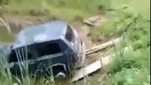 Нива неудачно выбралась!