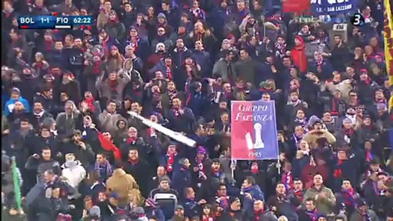 Emanuele Giaccherini Goal Bologna 1-1 Fiorentina - 06-02-2016