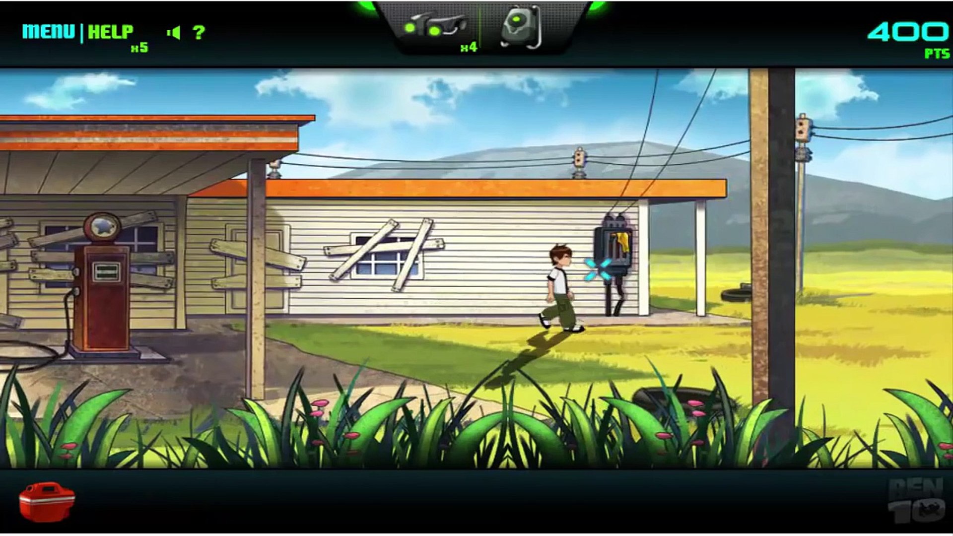 Ben 10 Cartoon: The Alien Device