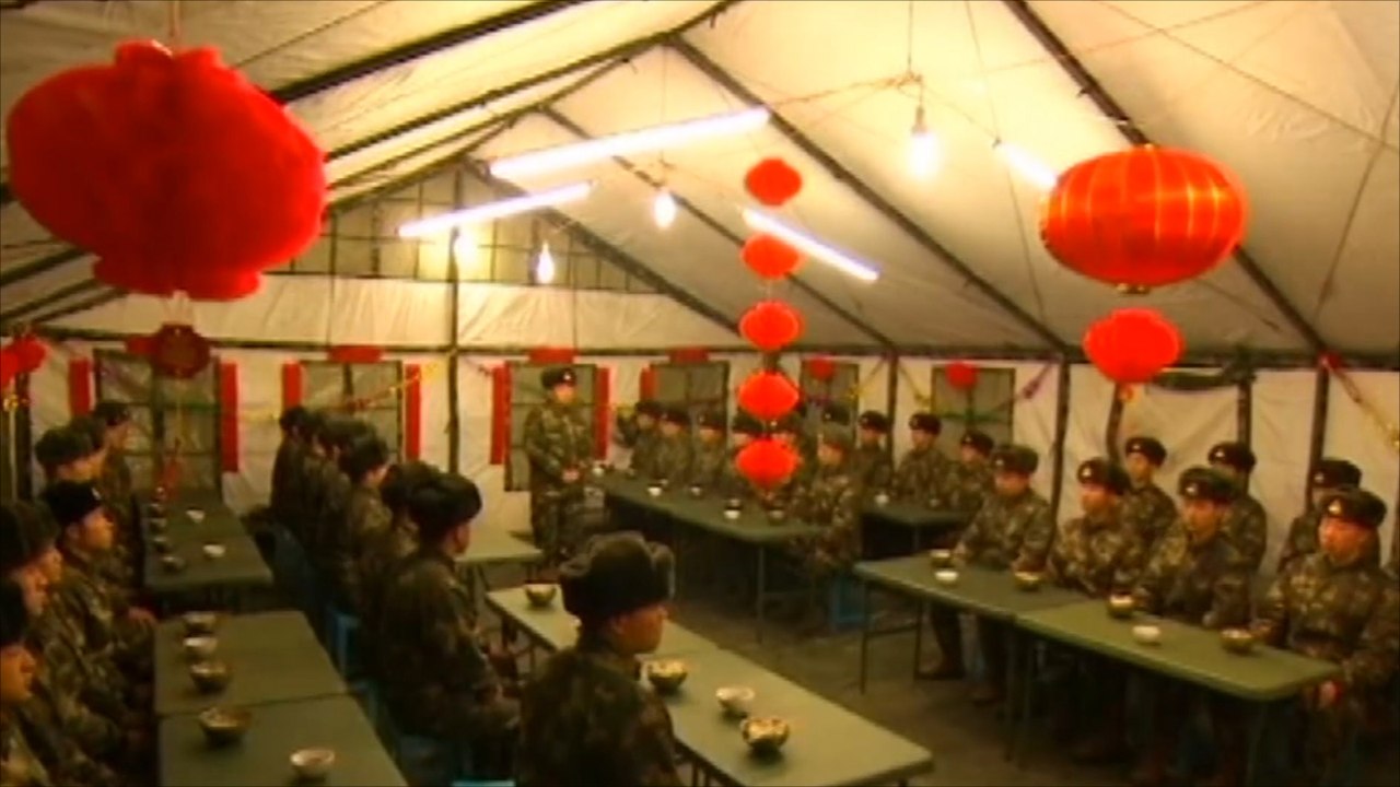 احتفالات السنة القمرية بالصين يغيب عنها العسكر