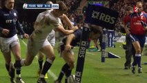 VIDEO. Ecosse-Angleterre : Owen Farrell envoie valser Greg Laidlaw !