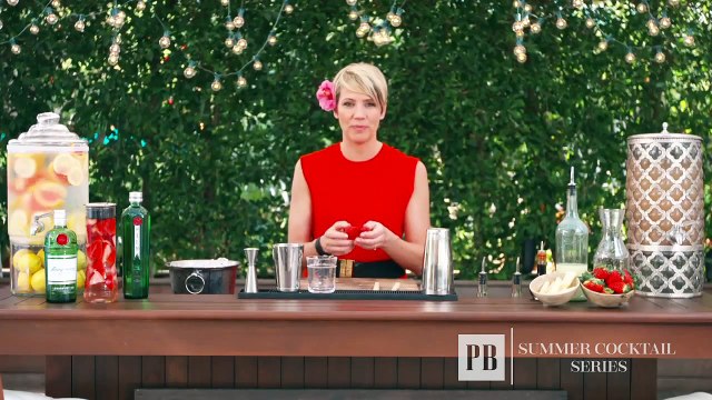 Summer Cocktails- Summer Solstice Gin Cocktail - Pottery Barn