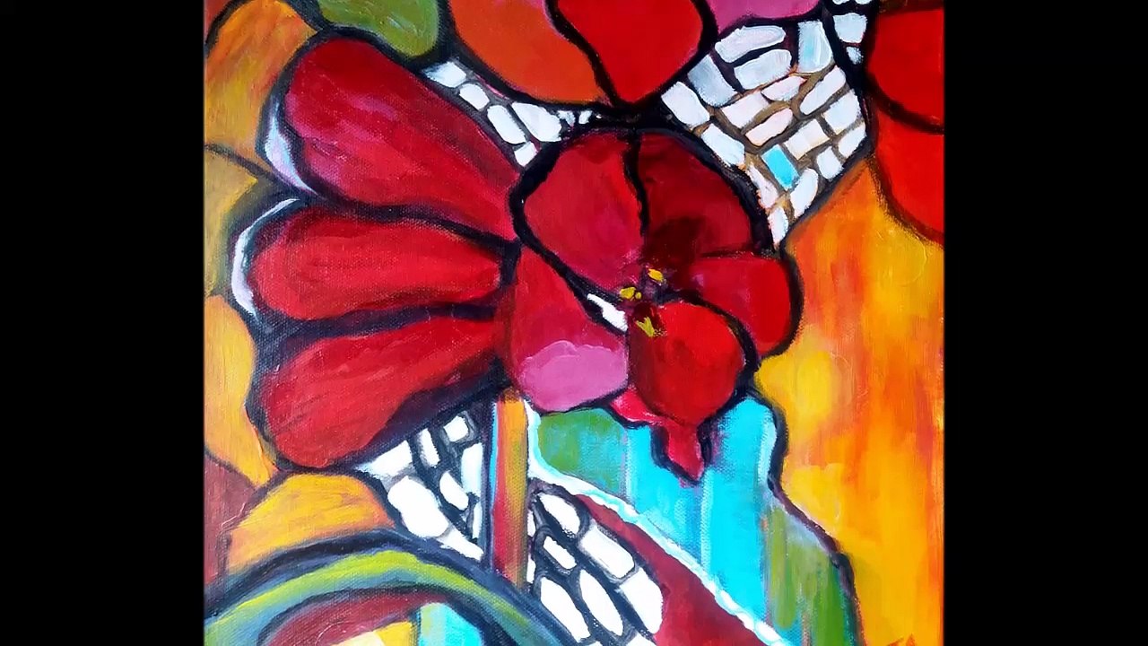 exposition peinture Isa  Boussy Saint Antoine du 29 janvier au 03 fevrier 2016