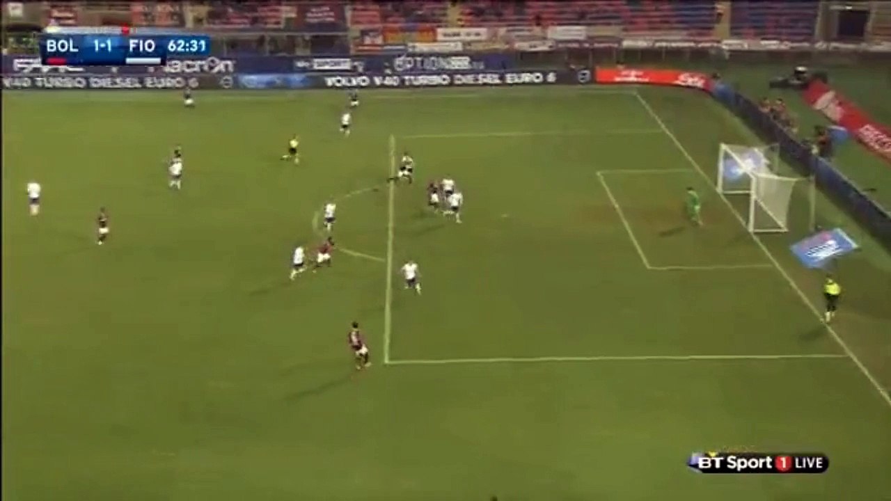 Goal Emanuele Giaccherini ~Bologna 1-1 Fiorentina~HD