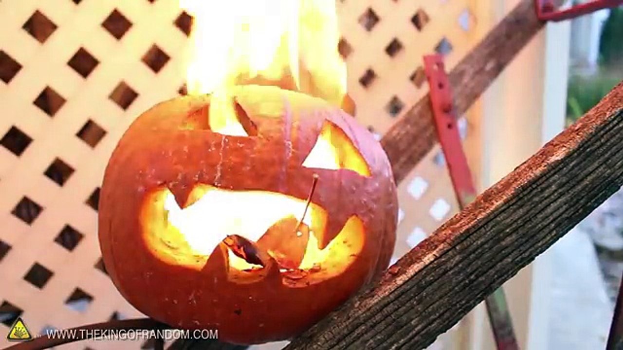 Halloween Blast-O-Lantern (Exploding Pumpkin Face)