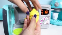 Play@Home Microwave Oven Toy Play-Doh Just Like Home Toy Cutting Food Cooking Playset Toy
