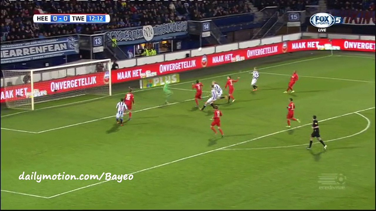 Henk Veerman Goal HD - Heerenveen 1-0 Twente - 06-02-2016