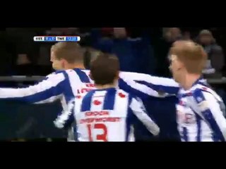 Goal Henk Veerman - SC Heerenveen 1-0 FC Twente (06.02.2016) Eredivisie