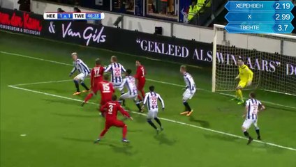 Uvini Bruno Goal - Heerenveen 1-1 Twente 06.02.2016
