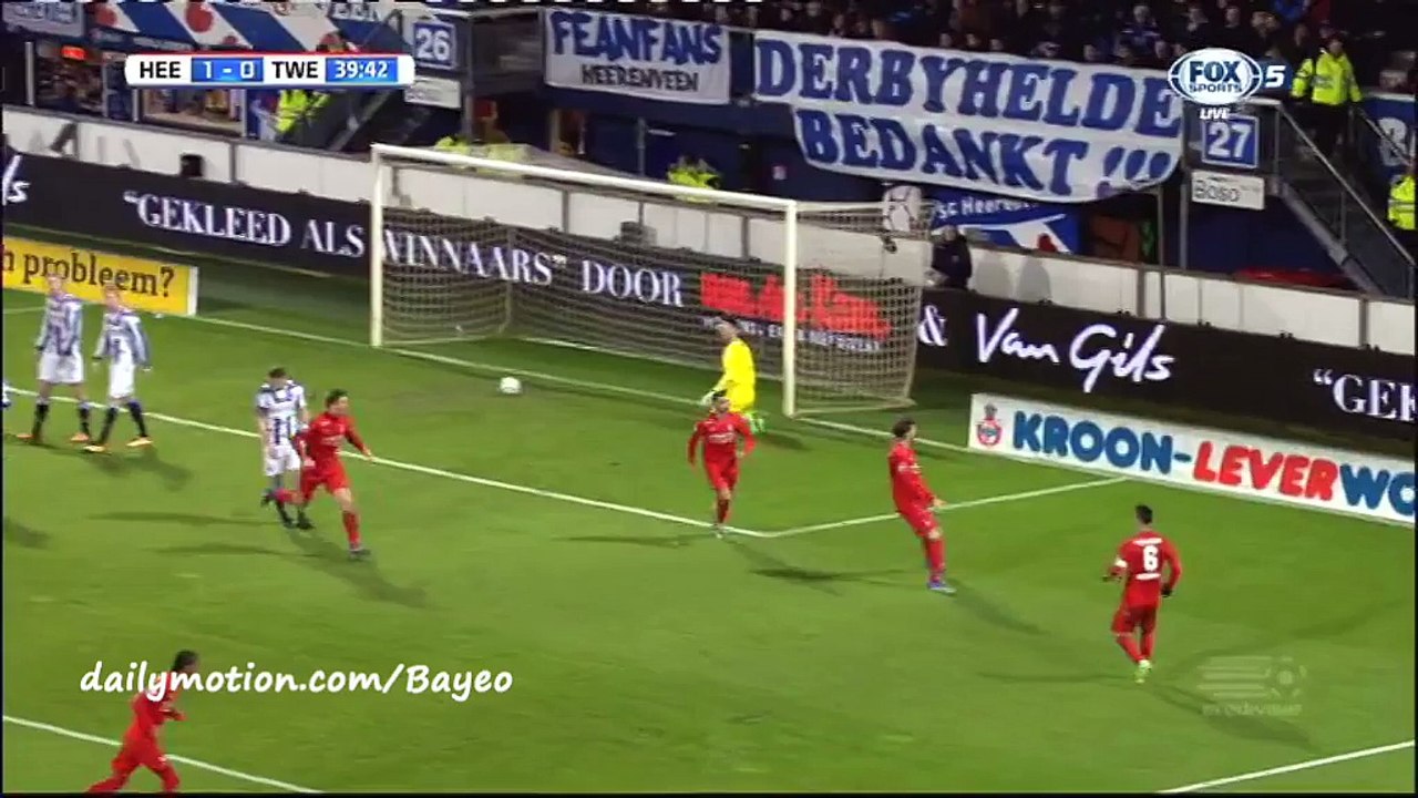 Uvini Bruno Goal HD - Heerenveen 1-1 Twente - 06-02-2016