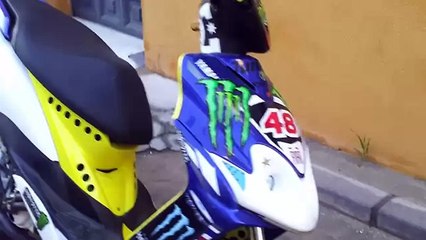 Yamaha jog RR. Симпатишный скутер