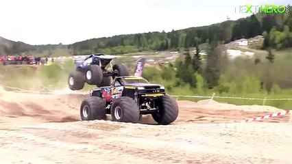 Гонка Бигфуты Монстры на Бездорожье MONSTER BUGGY OFFROAD RACE