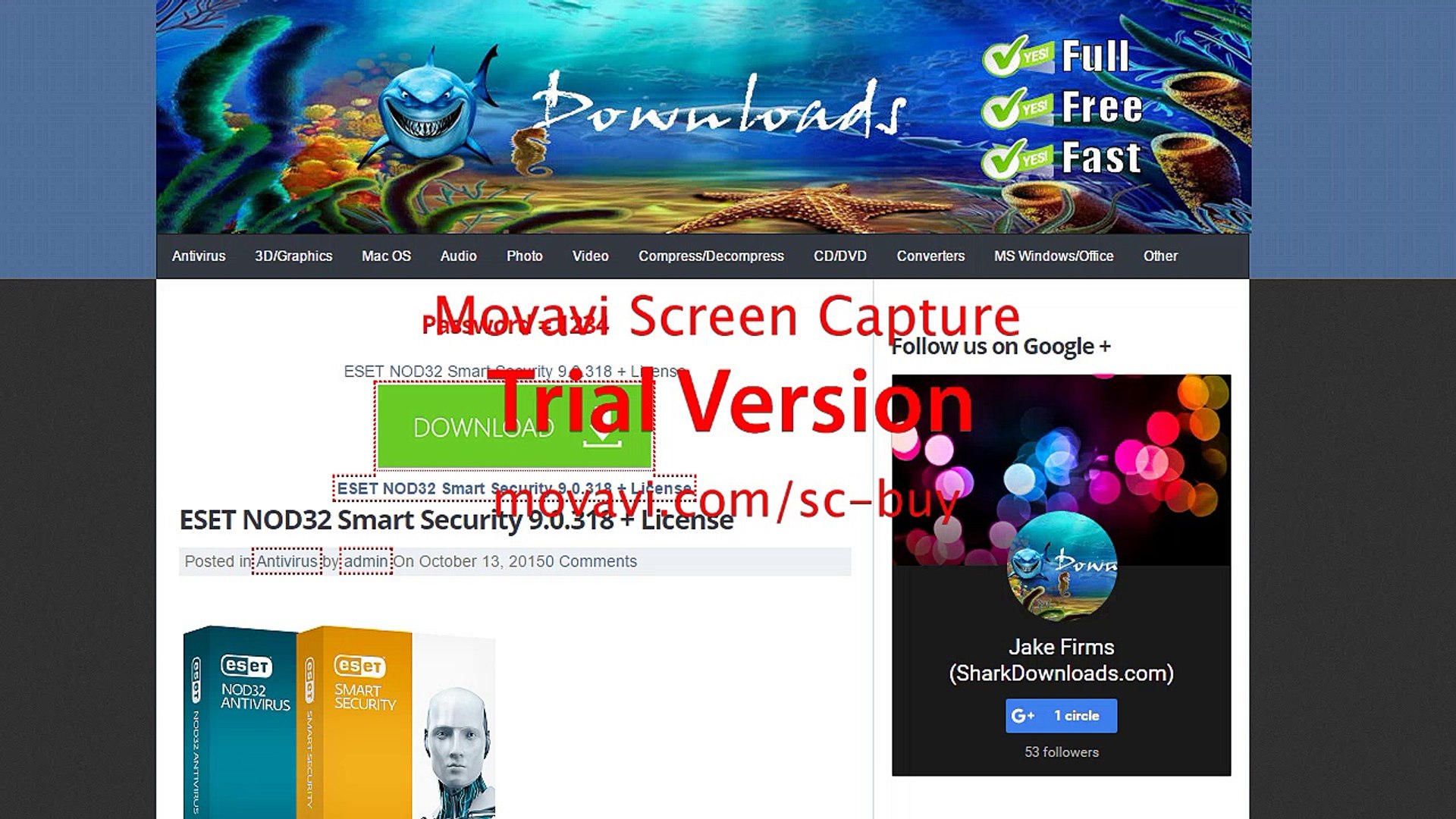 Eset Nod32 Smart Security 9 0 318 Incl License Video Dailymotion