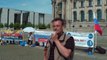 Geheimaktion Grundgesetz Gregor Gysi Die Linke enttarnt auf der Friedensdemo Berlin 25. Mai 2014