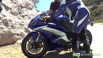 R6 Lowside Crash on Downhill section of Mulholland Hwy