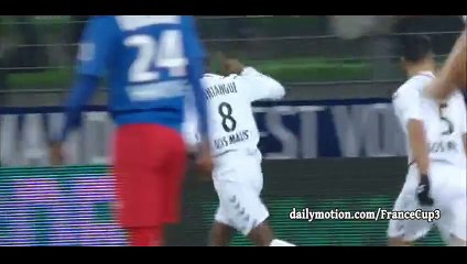 Prince Oniangue Goal HD - Caen 0-2 Reims- 06-02-2016