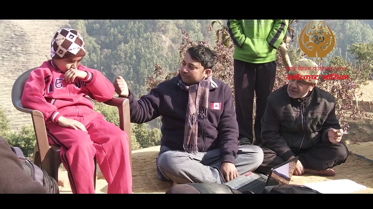 Behind the scene with Garima Panta from Movie JHOLA ( झोला )